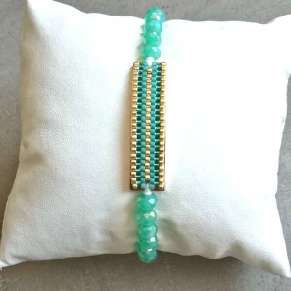 Bracelet menthe à l'eau 1