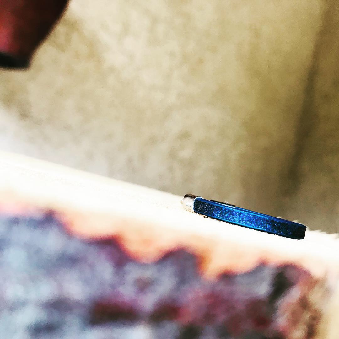 Bague « Sexiba » bleue nuit