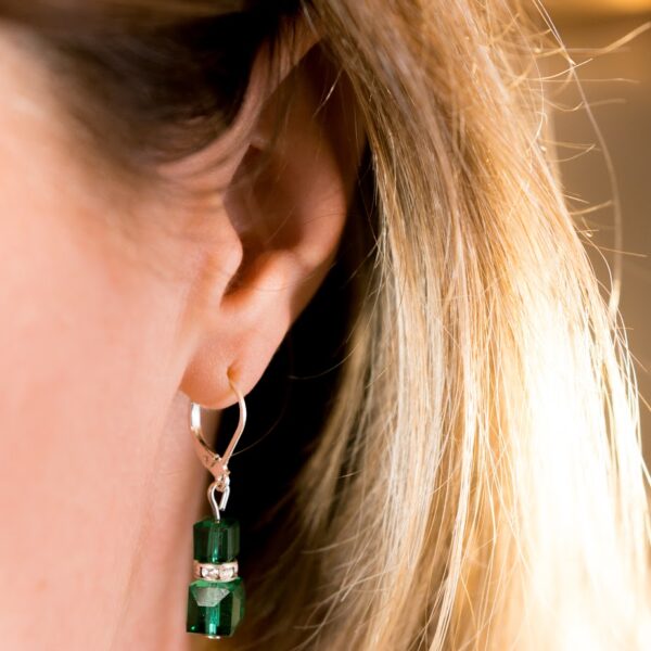 Boucles d’oreilles Green dream