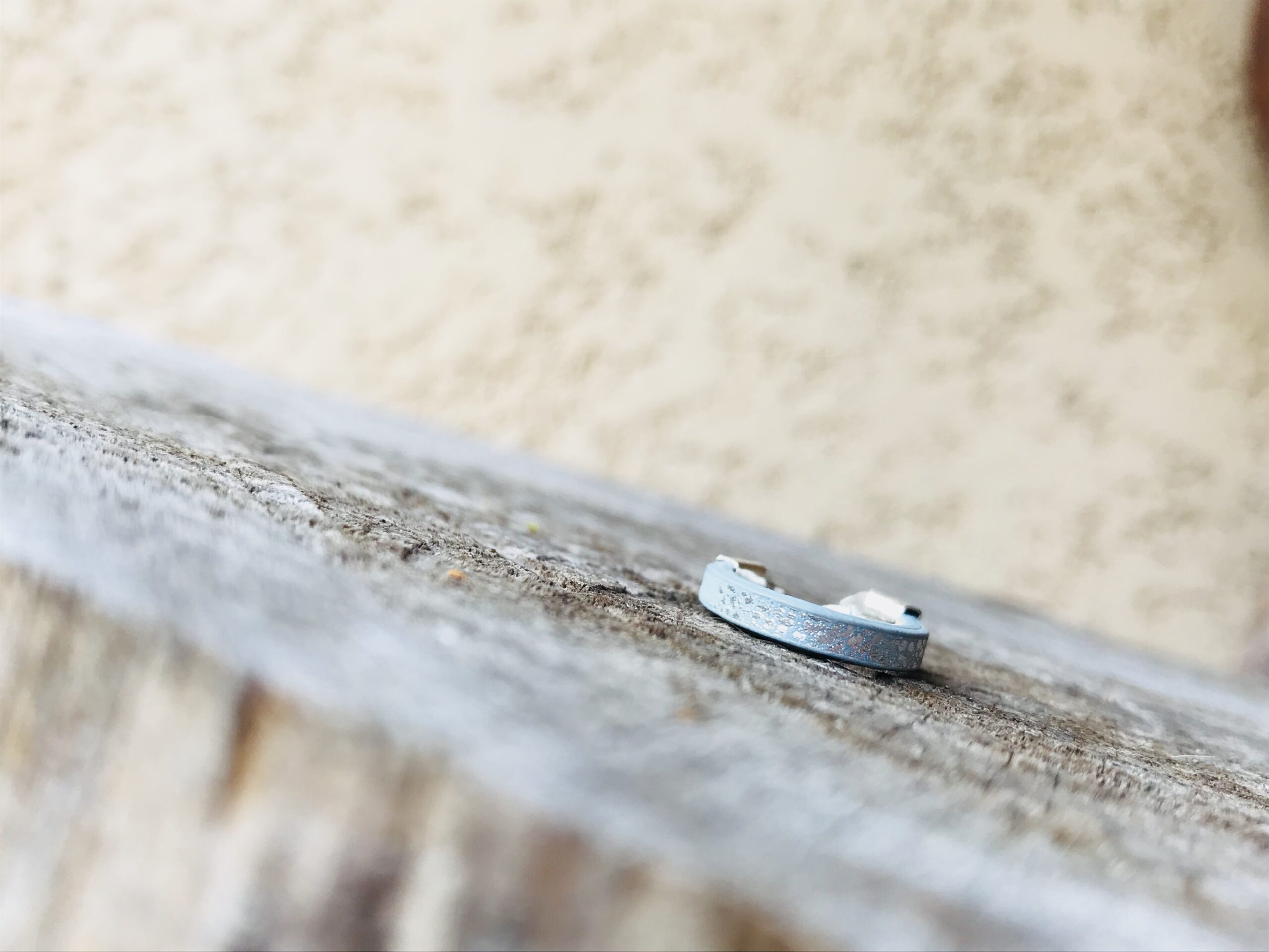 Bague « Sexiba » bleue ciel