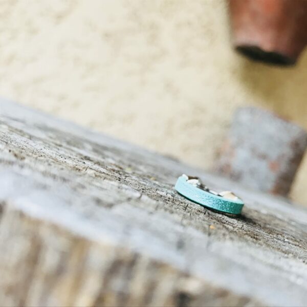 Bague « Sexiba » vert anis