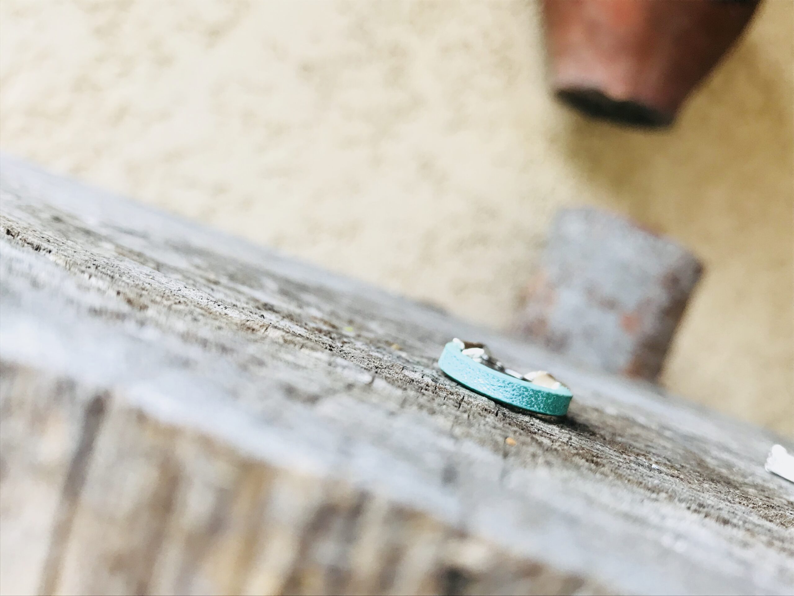 Bague « Sexiba » vert anis