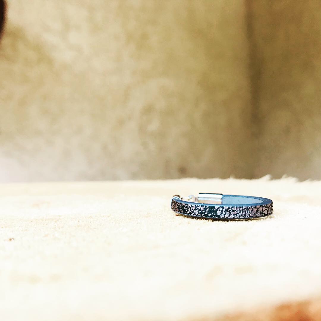 Bague « Sexiba » gris anthracite