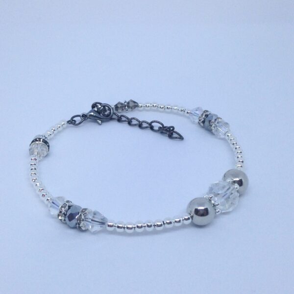 Bracelet MF gris-argent