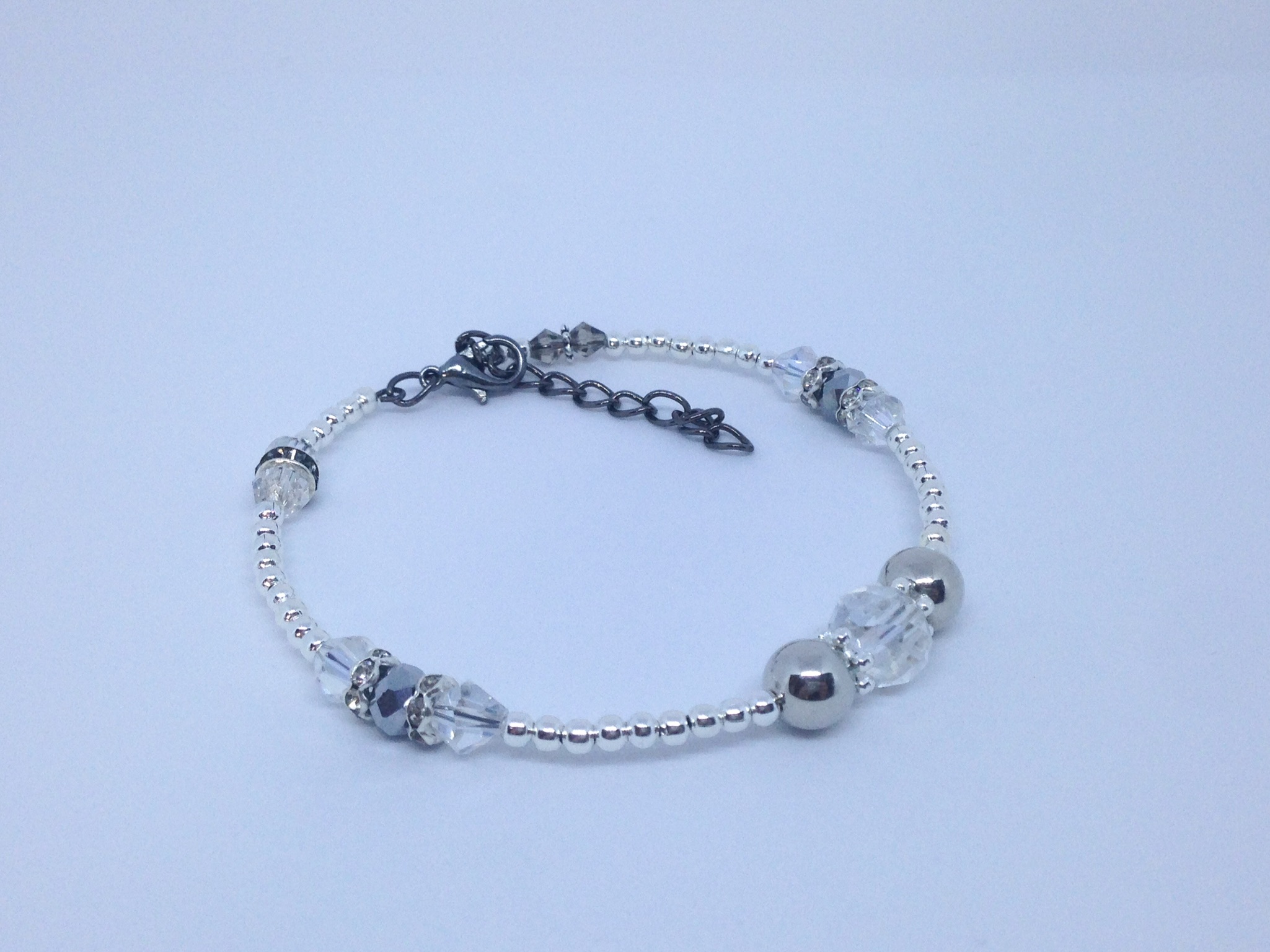 Bracelet MF gris-argent