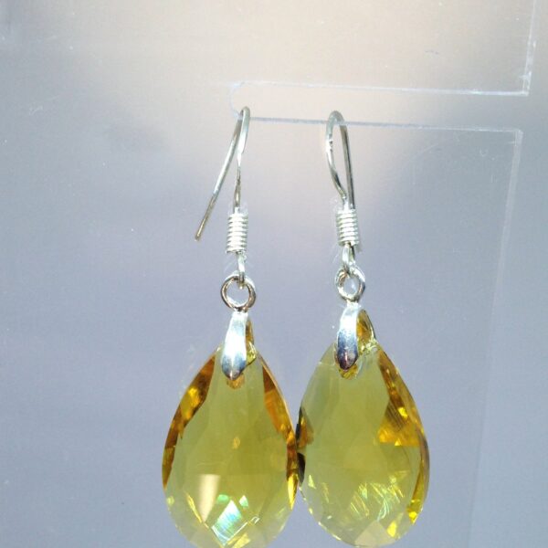 Boucles d'oreilles GG-jaune