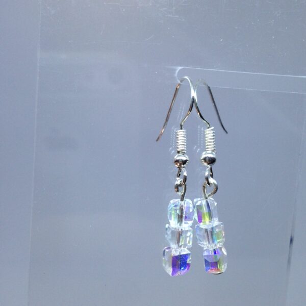 Boucles d'oreilles 3 cubes