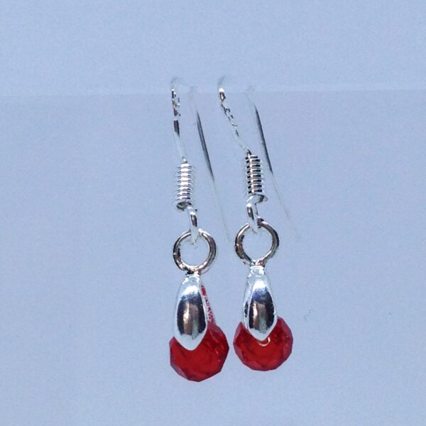Boucles d'oreilles Fille Rouges