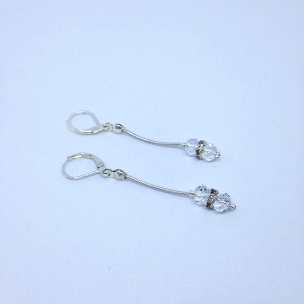 Boucles d'oreilles verre