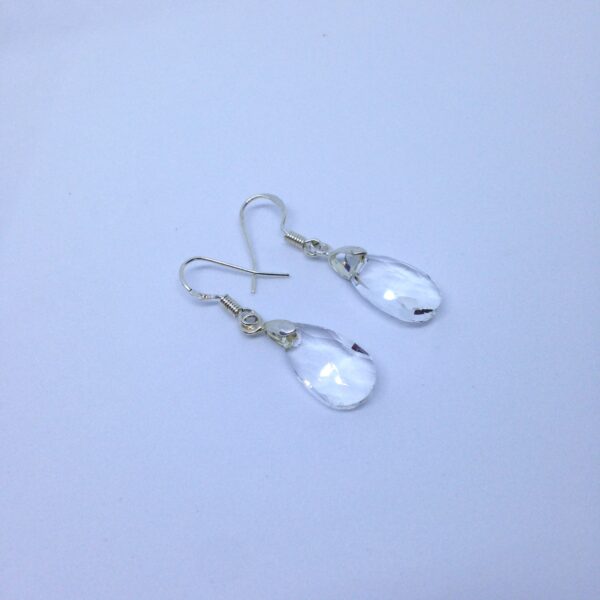 Boucles d'oreilles Larmes translucides