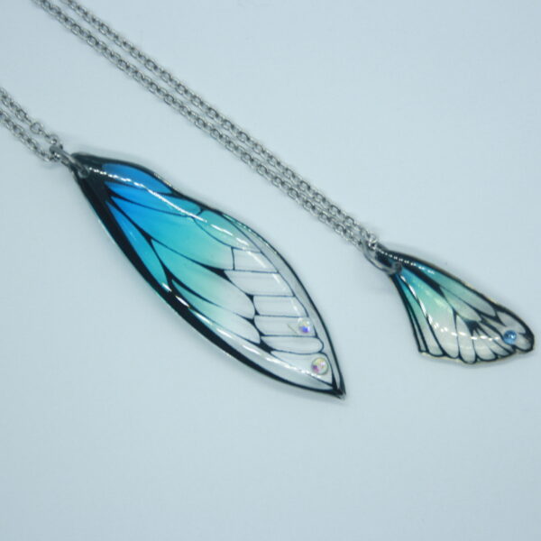 Pendentif, ailes de fées.