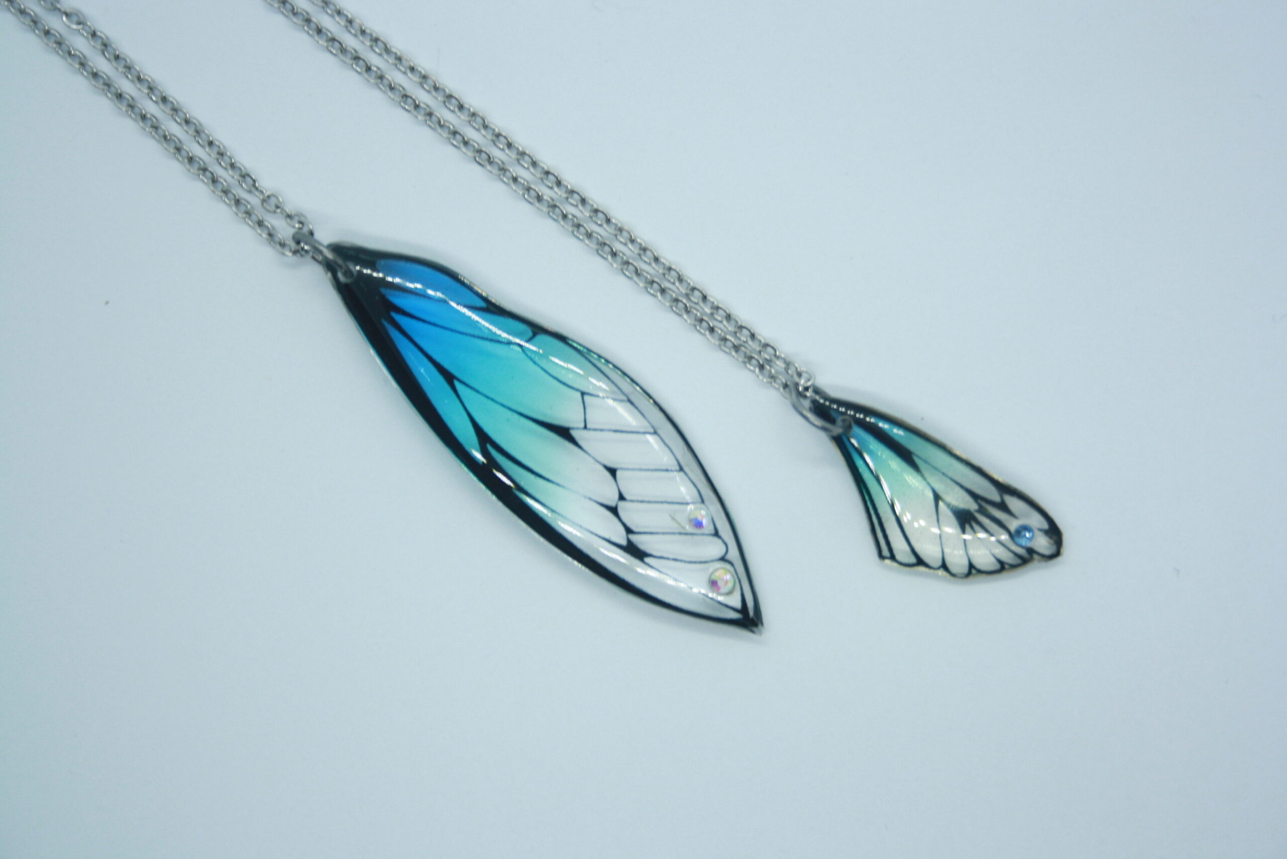 Pendentif, ailes de fées.