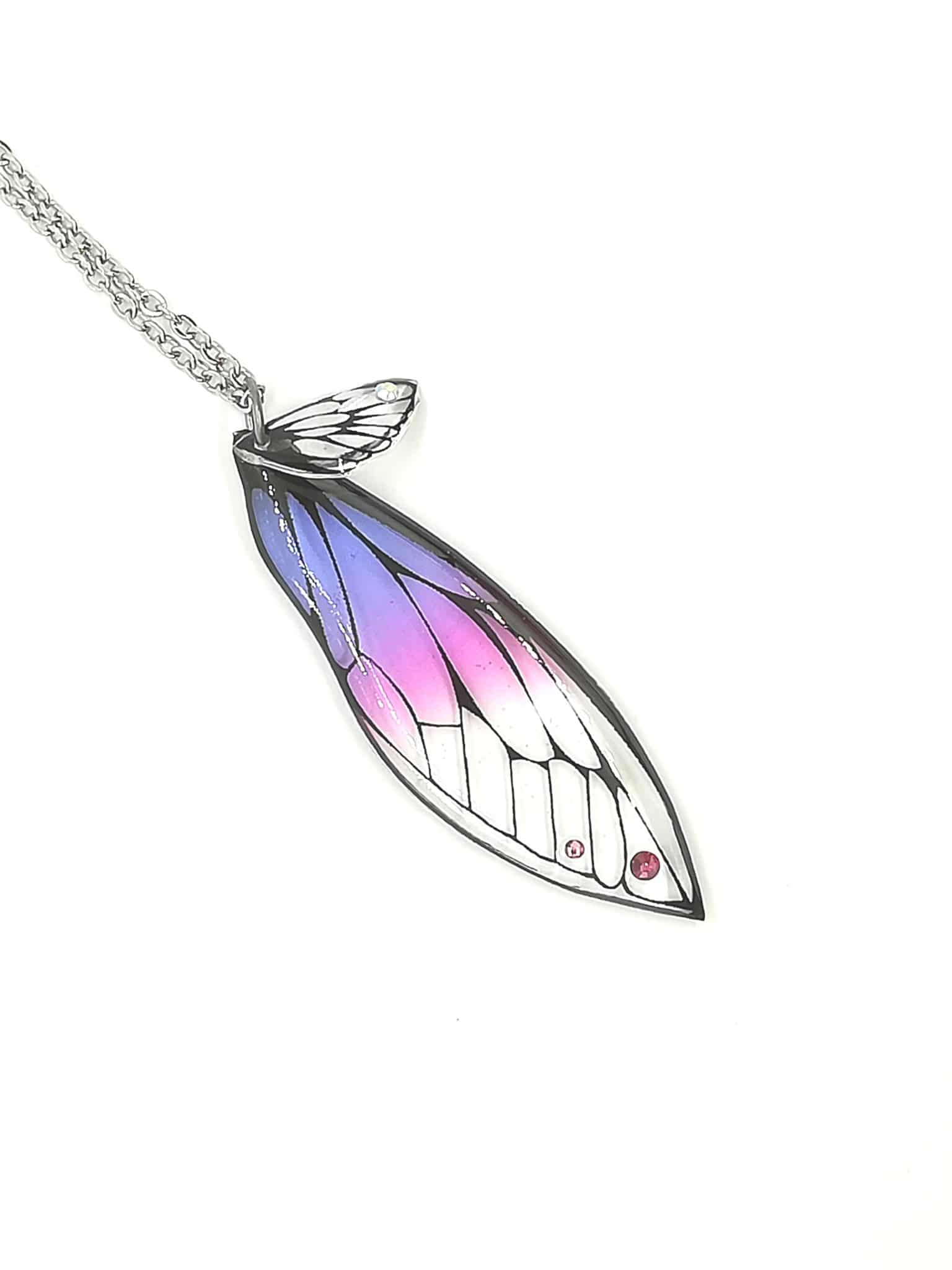 Pendentif, ailes de fées doubles. – Image 3