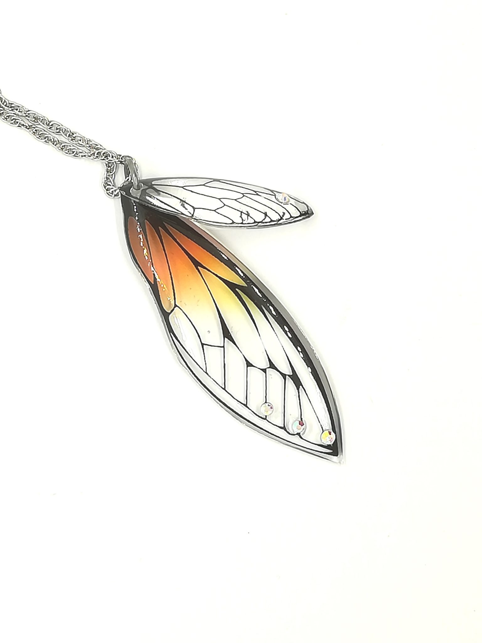 Pendentif, ailes de fées doubles. – Image 4