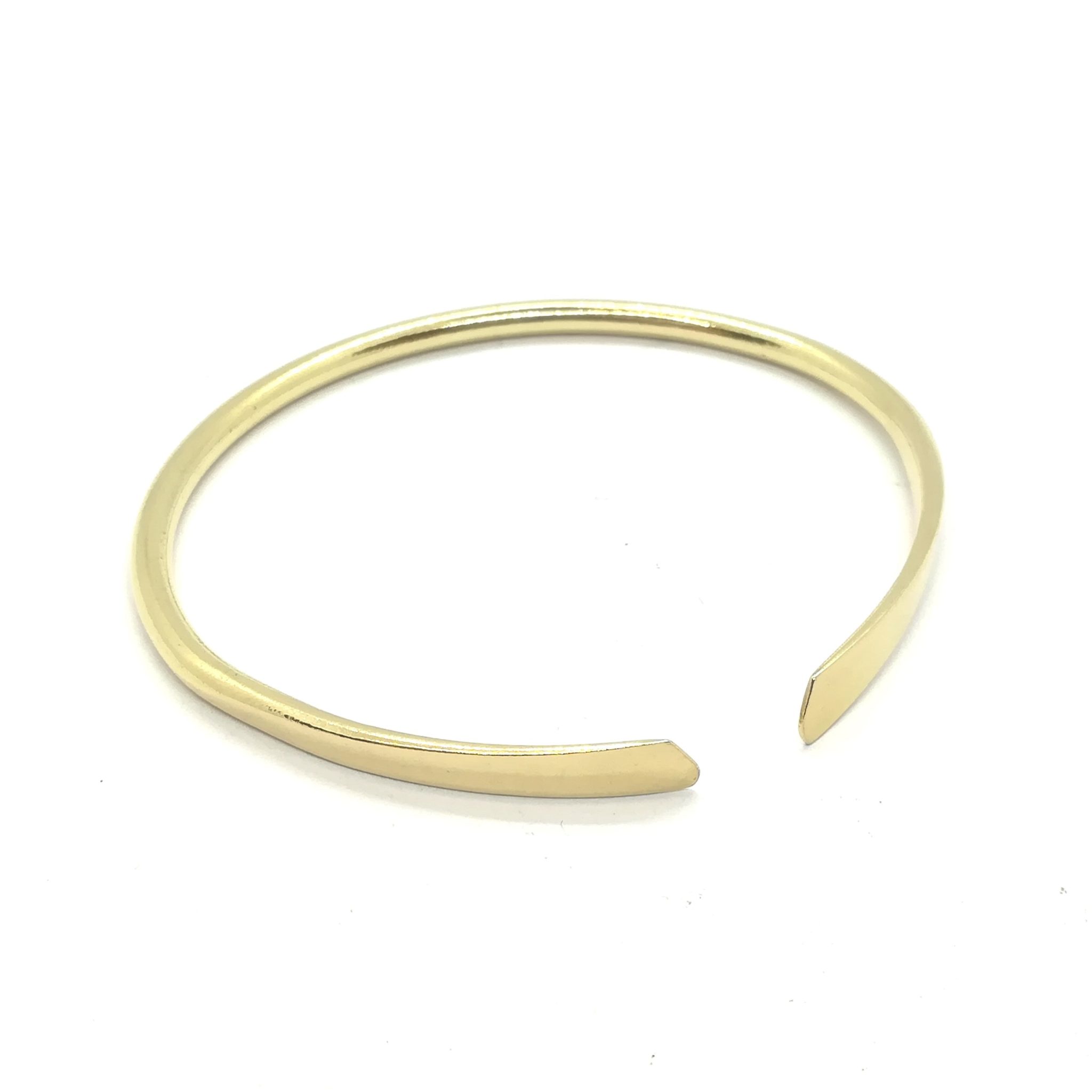 Bracelet, jonc ouvert en laiton pour homme ou femme